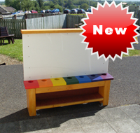 New Out Door Paint Station - From Timbertots
